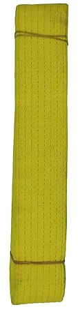 MingQian Ceinture de Taekwondo, Karaté, Judo, Aïkido, Arts Martiaux, Grade de couleur : blanc, jaune, vert, bleu, rouge, noir, tour de taille 4 cm, longueur 200 cm-320 cm