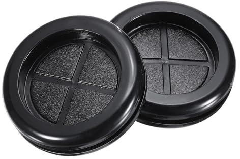 QUARKZMAN Guarnizione in Gomma Rotonda a Doppia Faccia Diametro Montaggio 50mm ID 42mm per Protezione Cavi 8pz