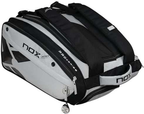 NOX Borsa per racchette AT10 Competition XL Compact Grigio/Nero