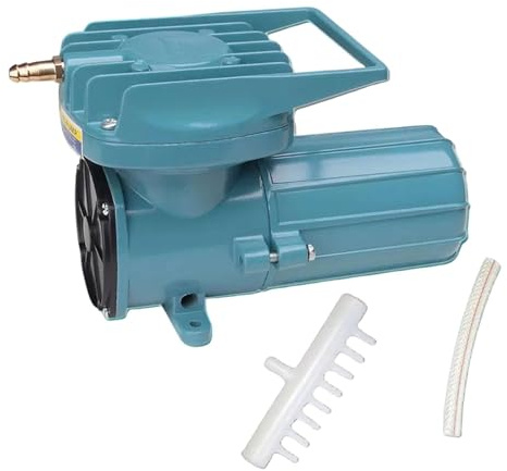 Fenteer de Oxigenación para Acuarios, Bomba de Aire 12V con Alto Rendimiento, 12V 60W, 220x110x136mm