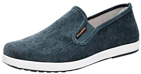 Tygskor herr sommar, barfotaskor herr lätta bakre öppna fritidsskor slip-on promenadskor utomhus sportskor breda fötter halvskor casual segelskor mjuka bekväma slip-skor