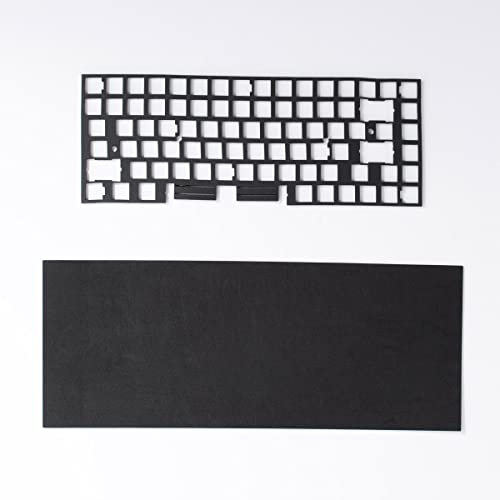 mintcaps 2 delar uppsättning tangentbord ljuddämpande skum 84 layout ljuddämpare dyna packning EVA skum tangentbord brytare dämpare skumdyna för mekaniskt tangentbord