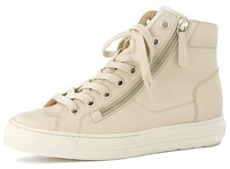 Paul Green Stivali stringati da donna, Beige 36, 40 EU