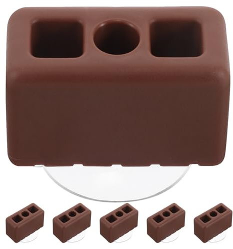 DIYEAH 6 Parques Infantiles con Base de fijación con Ventosa Antideslizante para Zona de Juegos, fácil de Limpiar, Fuerte succión para Mayor Estabilidad, Centro de Actividades para bebés.