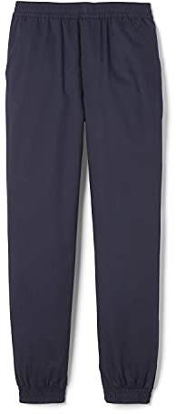 French Toast Pull-on Twill Jogger-Style Pants - Pantalon d'uniforme Scolaire - Pantalon de Jogging en sergé à Enfiler - Garçon