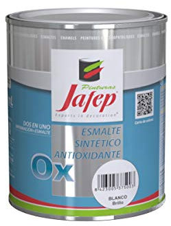 JAFEP Esmalte Antioxidante Ox Efecto Forja Liso Gris 750 Ml