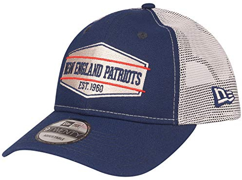 New Era 9Twenty Trucker Cap - Shield New England Patriots