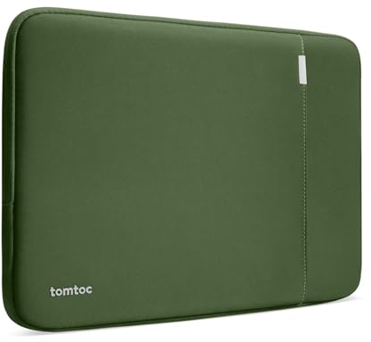 tomtoc 360° Laptop Tasche Hülle für 15-Zoll Neu MacBook Air M4/A3241 M3/A3114 M2/A2941 2025-2023, 15 Zoll Microsoft Surface Laptop 7th Edition (Copilot+ PC)/6/5/4/3, Wasserabweisend Laptophülle Sleeve