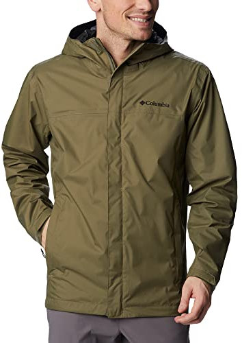 Columbia Herren Watertight 2 Jacket Wasserdichte Regenjacke, Stone Green, M EU
