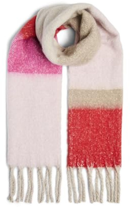 PIECES Pcbea Long Scarf Noos BC, Goji Berry, One Size