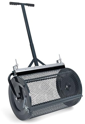 ARTEMIS UK Kompoststreuer, 61 cm, strapazierfähig, einzigartiges Netz-Abstandssystem, superstarke Seitenverschlüsse