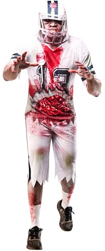 Rubies Official Adult Zombie American Football Player Costume