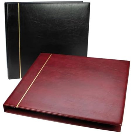 SAFE 1319-1 Album grand format de cartes postales bordeaux-rouge