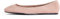 Tommy Hilfiger Damen Th Hardware Suede Fw0fw08655 Ballerinas, Beige Claystone, 39 EU