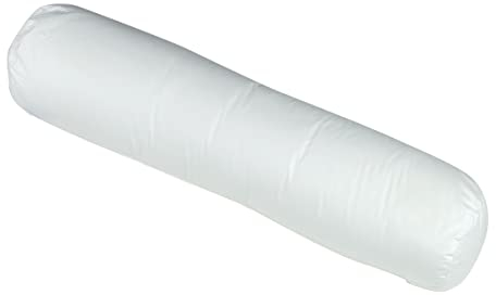 Blanrêve Nackenrolle, rund, milbendicht, Synthetik, weicher Komfort, umweltfreundlich, pflegeleicht, 140 cm, 1000 g, weiß