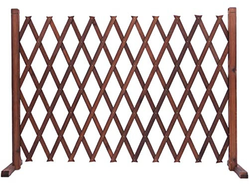 Restaurang Dekorativt Staket, Vit Skyddsräcke Sekretessskärm, Hund Staket Trädgårdsstängsel, Plant Climbing Vine Trellis, Används För Matsal/sovrum/hotell Staket, Enkel Installation