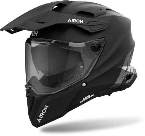 Airoh Commander 2 Color Casque de Motocross, Schwarz/Matt, S (55/56)