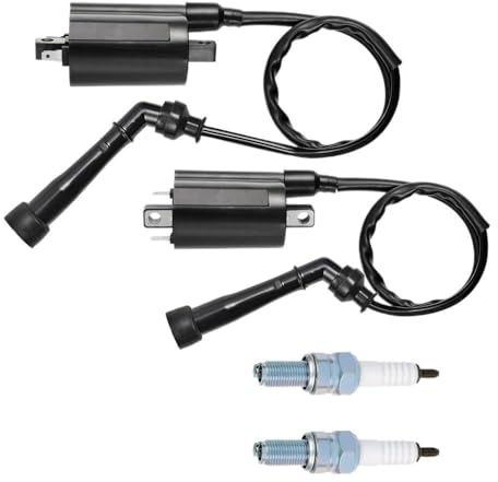 Blocco Bobina di accensione Sinistro e Destro, connettori Candele Adatti per Suzuki Intruder 800 750 VS800 VS800GL VS750 VS750GLP 1988-2004 - 33420 33410-38A11