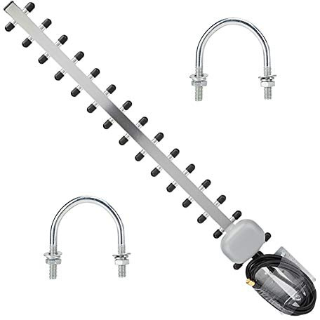 Agatige Yagi Antenna,4G 16 Unit 25dBi High Gain Wireless Router Network Card Directional Yagi Antenna