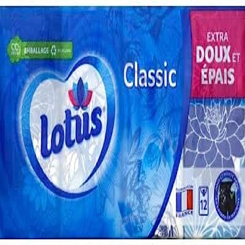 Lotus Fazzoletti classici, 12 confezioni di fazzoletti