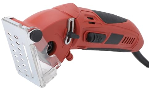 Mini Sierra Circular Sierras para Cortar árboles Sierras Circulares Eléctricas Motosierra Sierra Giratoria Manual de 400 W para Cortar Madera y Plástico Sierra Compacta