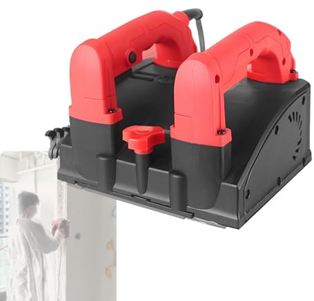 QIUNAOZI Piallatrice elettrica Portatile per pareti, Pala per pareti in Cemento, Pala per pareti, meccanismo in Rame Puro, Elevata Potenza 1180 W, Adatta per progetti di ristrutturazione in Loco
