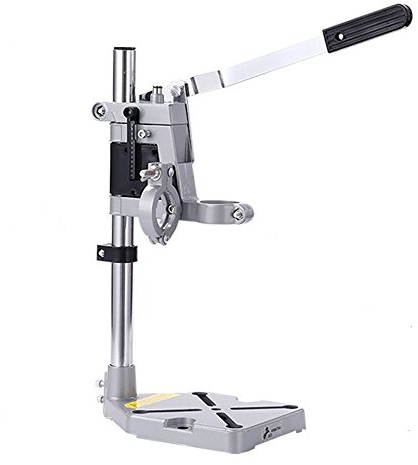 NUZAMAS 2-in-1 Workstation | Drill Press | Drill Holder | Rotary Tool Holder | Flex-Shaft Tool Stand | Drilling Hole Station