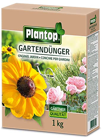 Plantop Gartendünger organisch-mineralischer NPK-Dünger mit Magnesium 7+5+8 (+3) 1,0 kg