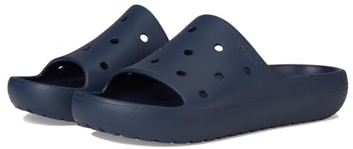 Crocs Classic Slide V2, Infradito Unisex - Adulto, Navy, 41/42 EU