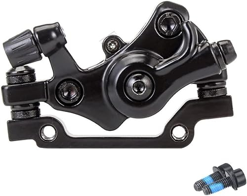 Universal Mountain Mechanical Disc Brake MTB Bike Cycling Bicycle Caliper | Black Bike Bicycle Disc Mechanical Brake Calipers F160/R140 or F180/R160 | Front or Rear Disc Brake (Front 160mm F160/R140)