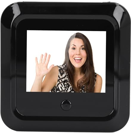 Judas de Porte Numérique, Caméra Judas de Porte, écran TFT LCD HD 2,4 Pouces, Caméra 0,3 MP, Judas Grand Angle de 95 Degrés, Judas de Porte pour Maison et Appartement