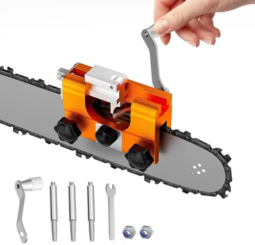 Affilacatena manuale per catena motosega elettrosega piccola e meneggevole senza alimentazione