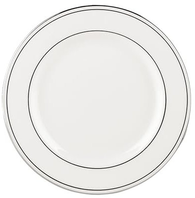Lenox Federal Platinum Bread, Butter Plate, White