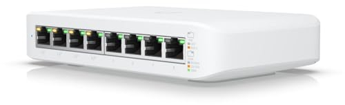 Ubiquiti UniFi Switch Lite 8 PoE UniFi Switch Lite 8 PoE, Managed, W127378413 (Switch Lite 8 PoE, Managed, L2, Gigabit Ethernet (10/100/1000), Power Over Ethernet (PoE), Wall (UK))