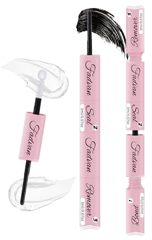 FADVAN Colla Ciglia Finte con Bond Seal e Renover - 3-IN-1 Lashes Glue Ciglia Finte Extension Fai Da Tte - Adesivo per Ciglia