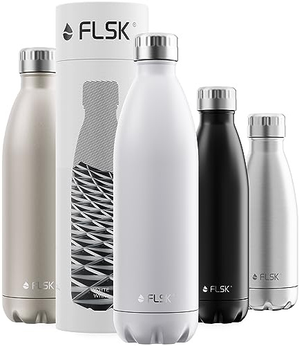 FLSK Trinkflasche-1010-0350-0010 Trinkflasche White 350ml