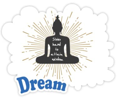 Approcci Acquisizione della Conoscenza Adesivi Citazione Sogno Decalcomanie in Vinile
