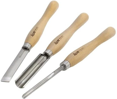 Drechseleisen IGM Drechselmesser Set Cryo HSS 3 Stk