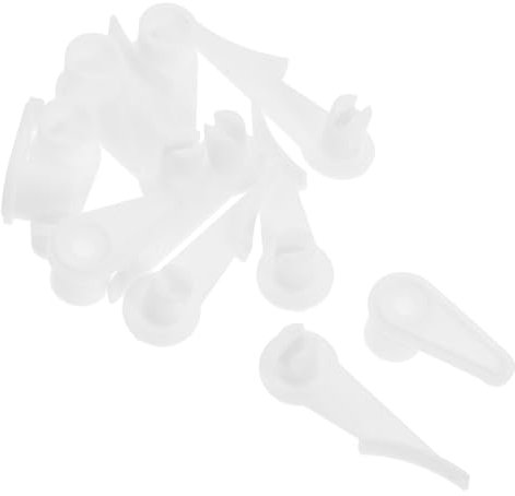 EXHUMKY 6stücke Lampenschirm-clips Aus Kunststoff Deckenmontage-clips Für Led-deckenleuchten Installationsclips Für Lampenhalterungen Befestigungselemente Für Lichtschirme Zubehör Zur Einf