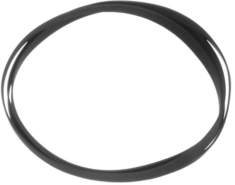 QUARKZMAN 2 stycken skivspelarremmar, vikta längd 320 mm ersättningsgummiremmar för skivspelare, lämpliga för alla typer av remdrivna skivspelare, bredd 5 mm