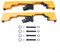 Zilimontt Miter Saw Workstation Tool Mounting Bracket N087371 DW7231 for Dewalt's DW723, DWX723, DWX724, and DWX725 DWX725B Heavy Duty Miter Saw,Yellow, Large