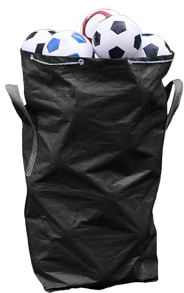 Borsa per palloni, 190 l, con coulisse, per attrezzature sportive, borsa organizer per palloni da calcio, baseball, basket, calcio, hockey, softball, pallavolo