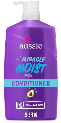 PROCTOR GA Aussie Paraben Free Miracle Moist Conditioner for Dry Hair, Avocado Jojoba (381519186783), 70 ml