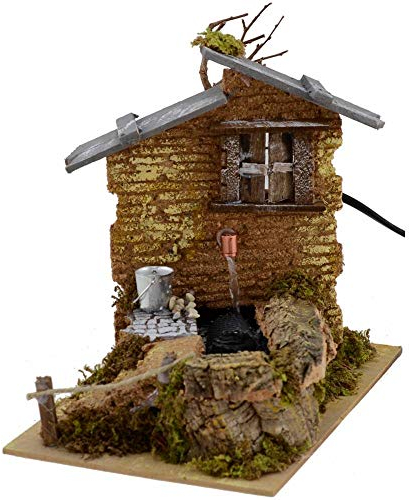 PERAGASHOP Elektrischer Brunnen, 14 x 20 x 25 cm