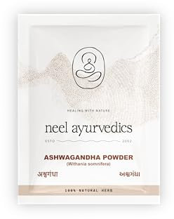 Neel Ayurvedics Ashwagandha Polvere | Withania somnifera Polvere - 300 GM