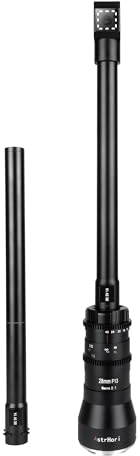 AstrHori 28 mm F13 2X Makro-Sondenobjektiv, Vollformat,90°/direkte Sicht,frei umschaltbar,Spezialobjektiv,für spiegellose Kameras der Nikon Z-Mount-Serie Z5 Z6 Z6II Z7 Z7II Z9 Z50 ZFC usw. (Schwarz)