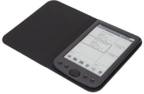 Ereader 6 Pulgadas 800 X 600 HD Pantalla de Tinta E-Reader 8GB 512MB ABS Lector de Libros Electrónicos con Funda Protectora para Lectura