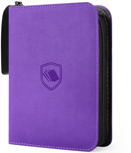 900 Pockets Trading Card Binder, PU Cover Zipper Card Collection Album