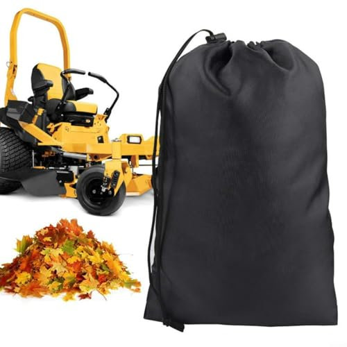 HavenDomicile 54 borse della foglia del Cu Ft, borse dello spreco del giardino, borse della raccolta dell'erba di capacità elevata per i trattori da prato inglese