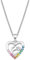 Prinzessin Lillifee Kette mit Anhänger 925 Sterling Silber Mädchen Kinder Halsschmuck, mit Zirkonia synth., 35+3 cm, Silber, E, Kommt in Schmuck Geschenk Box, 2027880